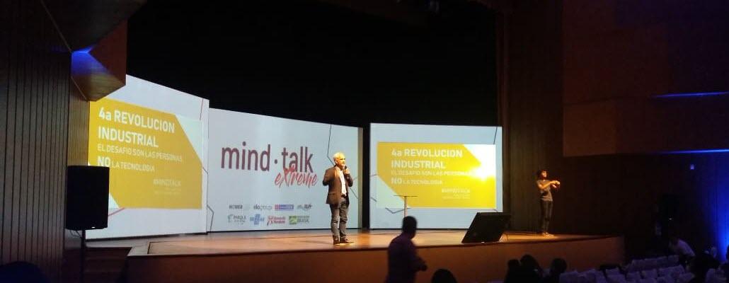 Gonzalo Ibarra durante el evento de MindTalk 2019