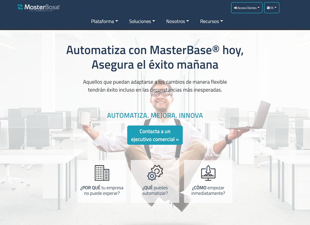 Plataforma de Automatización de Procesos para Empresas (MasterBase)