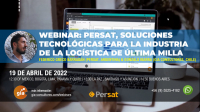 Webinar: PERSAT, soluciones tecnológicas para la industria de la logística de última milla