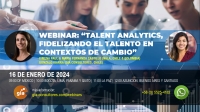 Webinar: Talent Analytics, fidelizando el talento en contextos de cambio